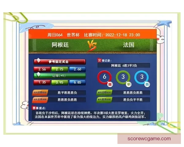 世界杯竞猜盛宴：预测胜负体验精彩对决乐趣